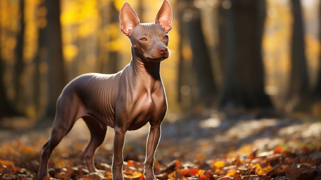 xoloitzcuintli dog breed picture