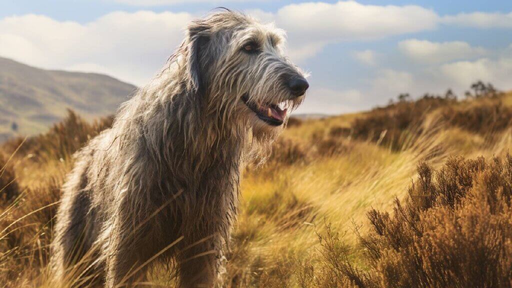 irish wolf hound dog breed