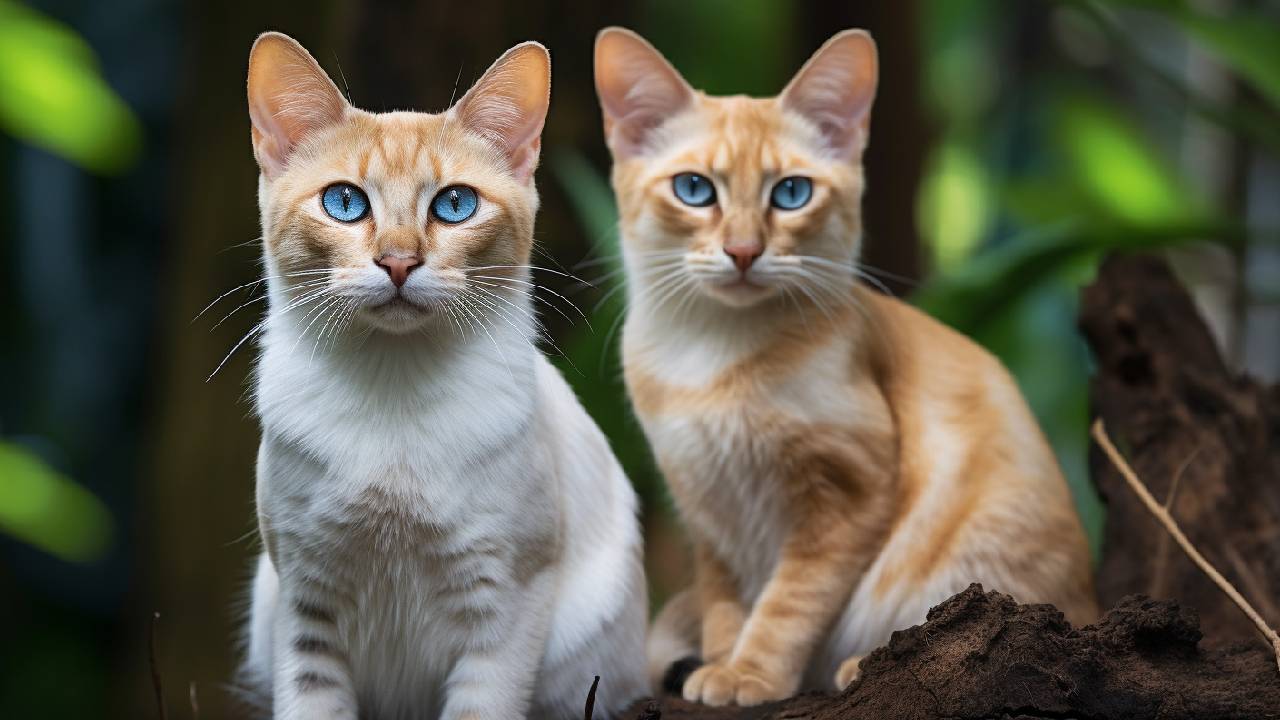 male and female javanese cats breed