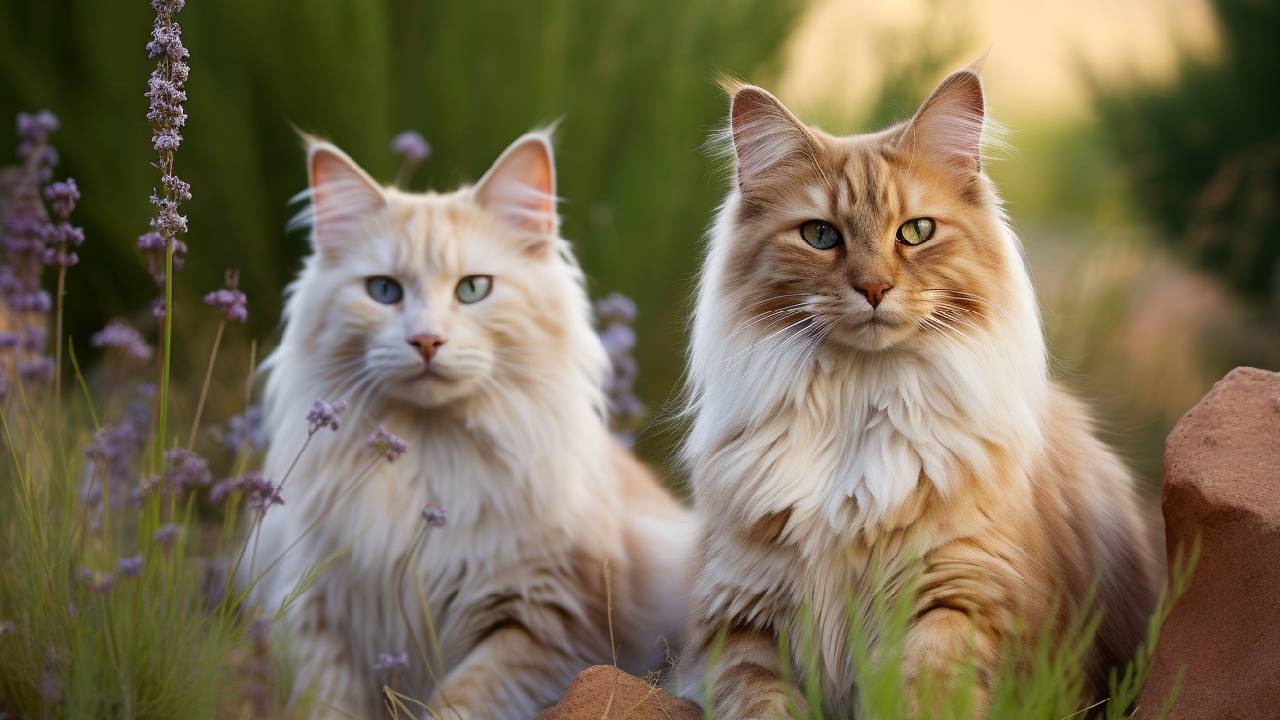 male and female mekong bobtail cats breed