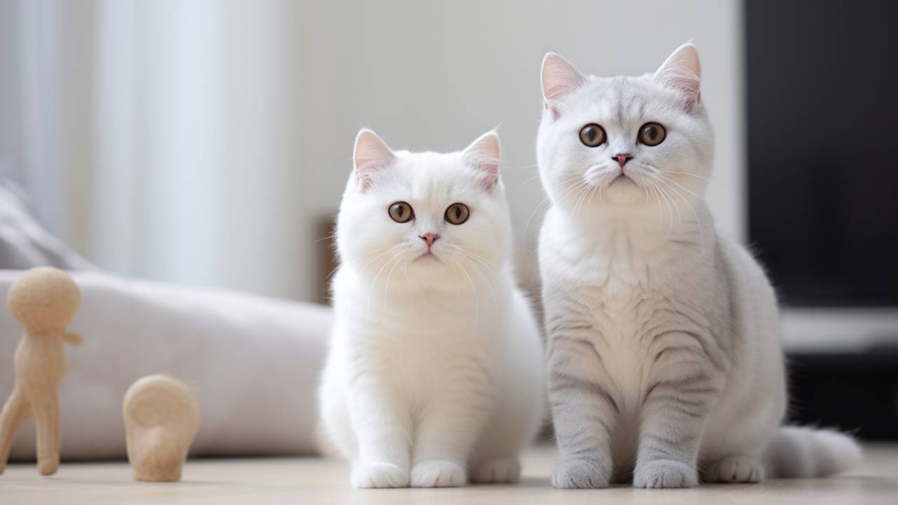 male and female napoleon cats