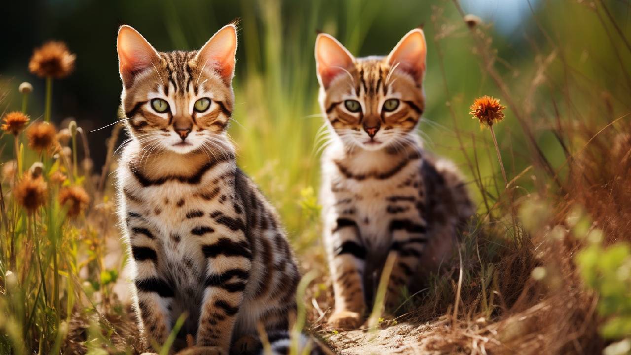 male and female pixie bob cats breed