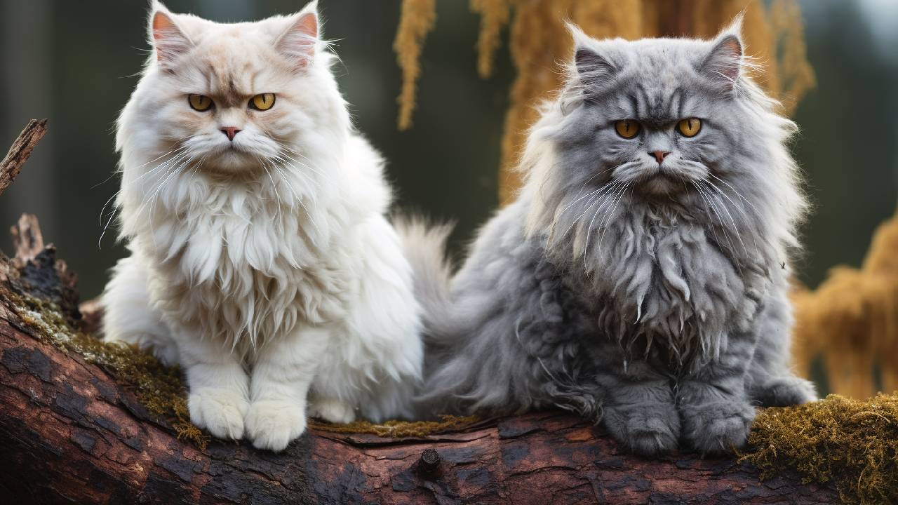 male and female selkirk rex cats breed