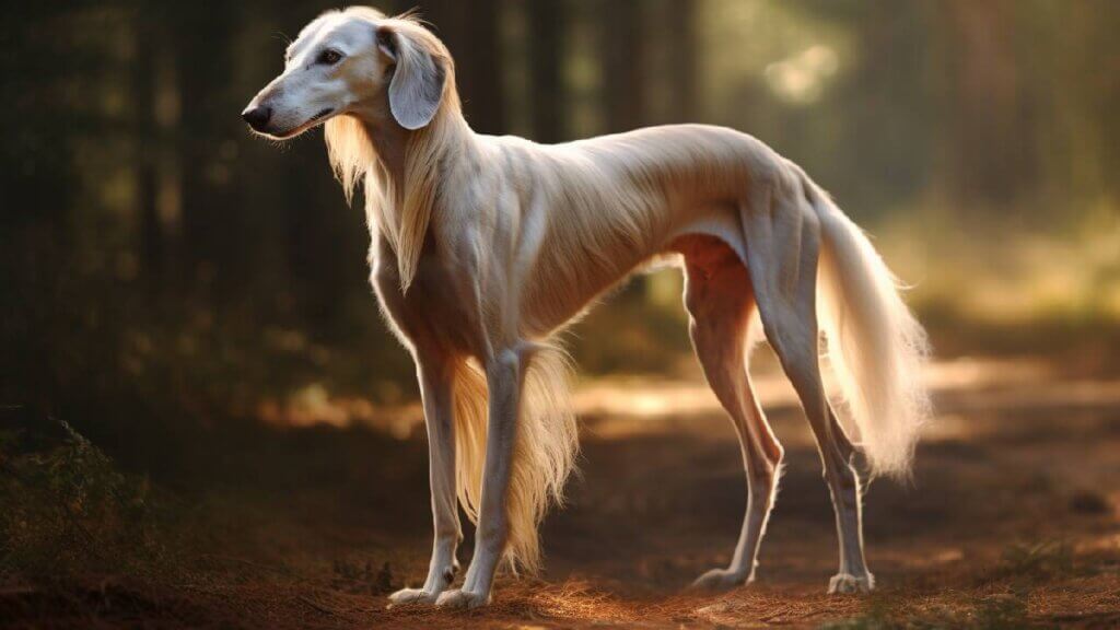 saluki hound dog breed