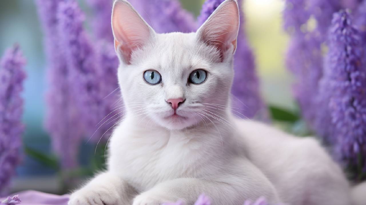 thai lilac cat breed picture