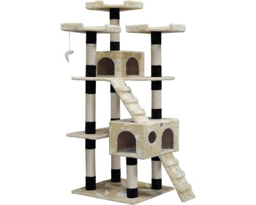 Go Pet Club 72_ Tall Extra Large Cat Tree Kitty Tower Condo Cat House