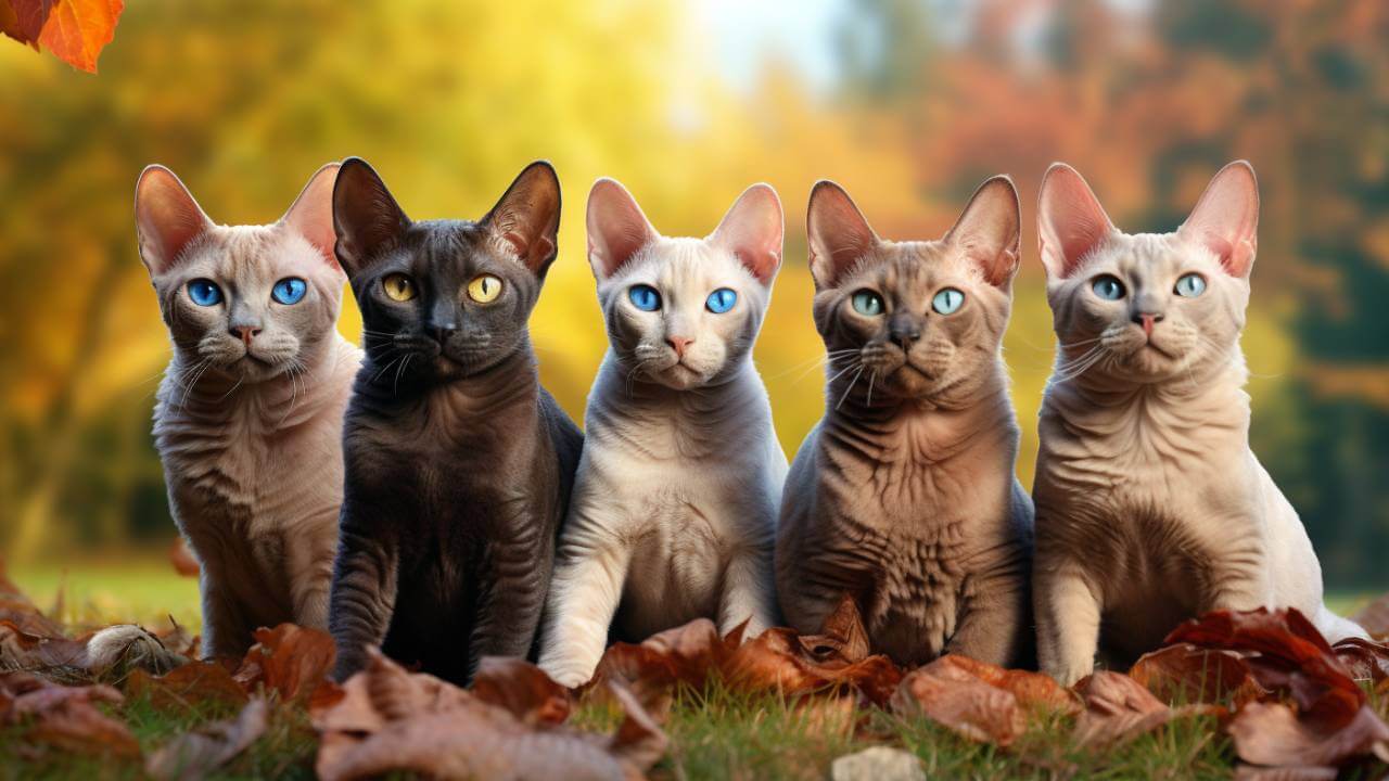 Short haired cat breeds