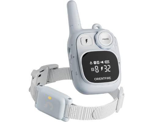 Small 5-15lb Dog Training Collar with Remote Control, Waterproof Rechargeable