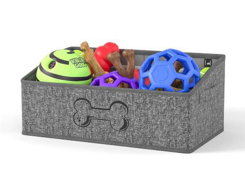 Mindspace Box Organizer - Bin for Storage, Basket for Pet - Dog Treat Basket