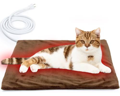 NAMOTEK Pet Heating Pad, Safe Electric Heating Pad for Dogs and Cats