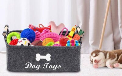 The Best Small Dog Toy Baskets