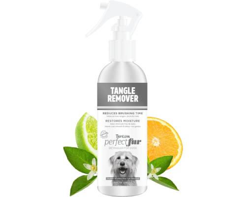 TropiClean Perfect FurDetangler Spray for Dogs - Made in USA