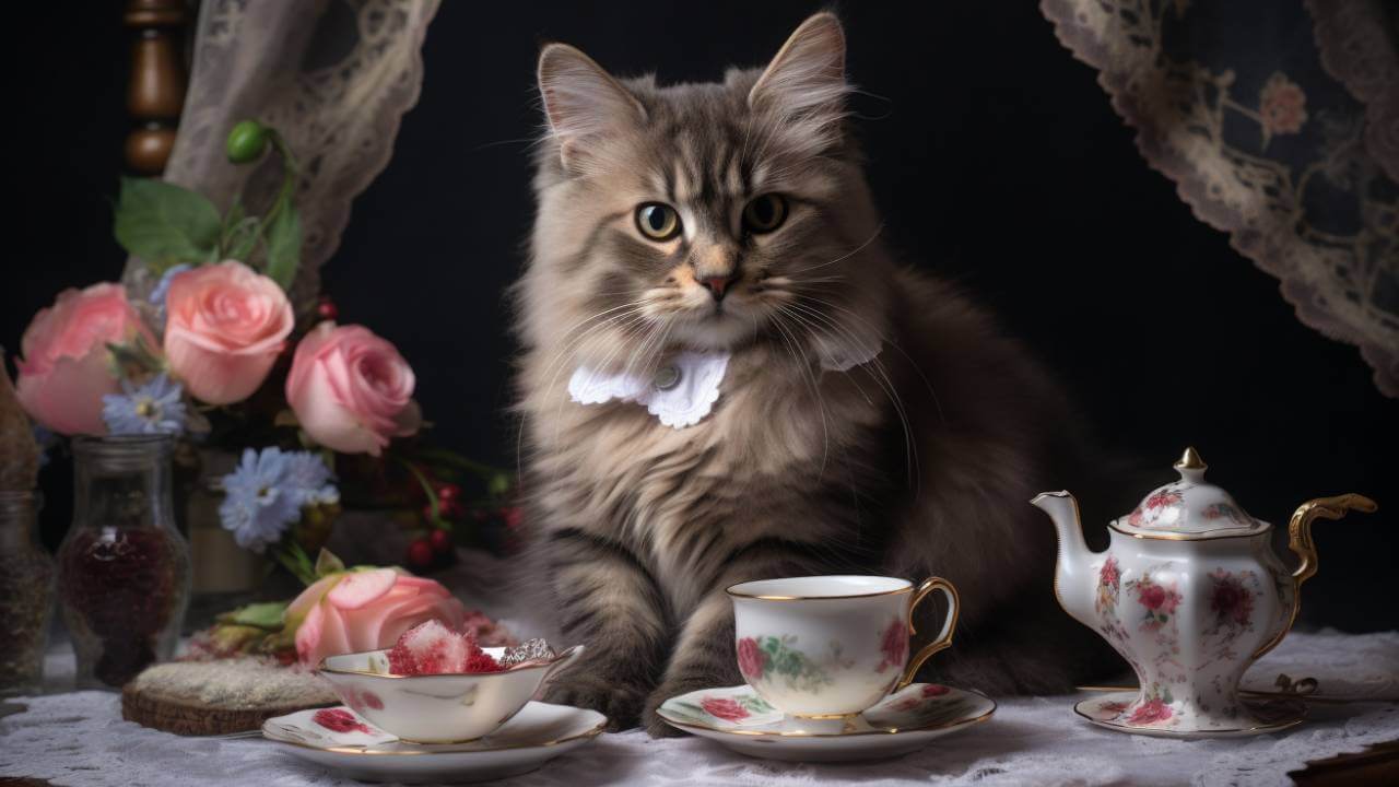 can cats drink tea