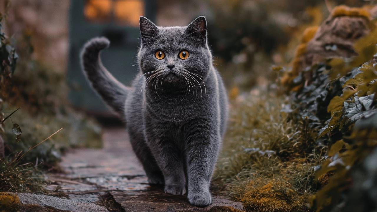 highland straight cat breed picture