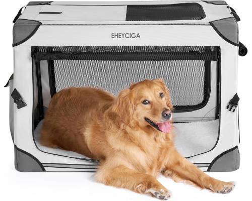 EHEYCIGA 36 Inches Collapsible Dog Crate