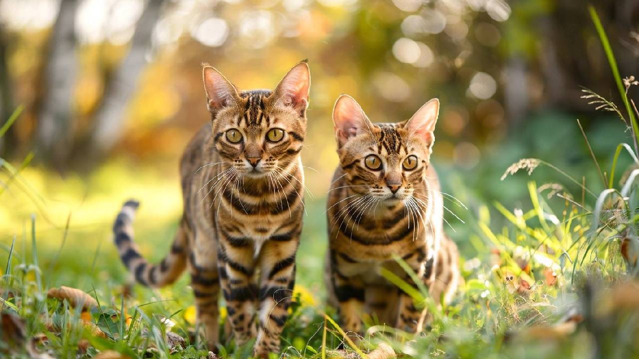 male and female bengal cats breed