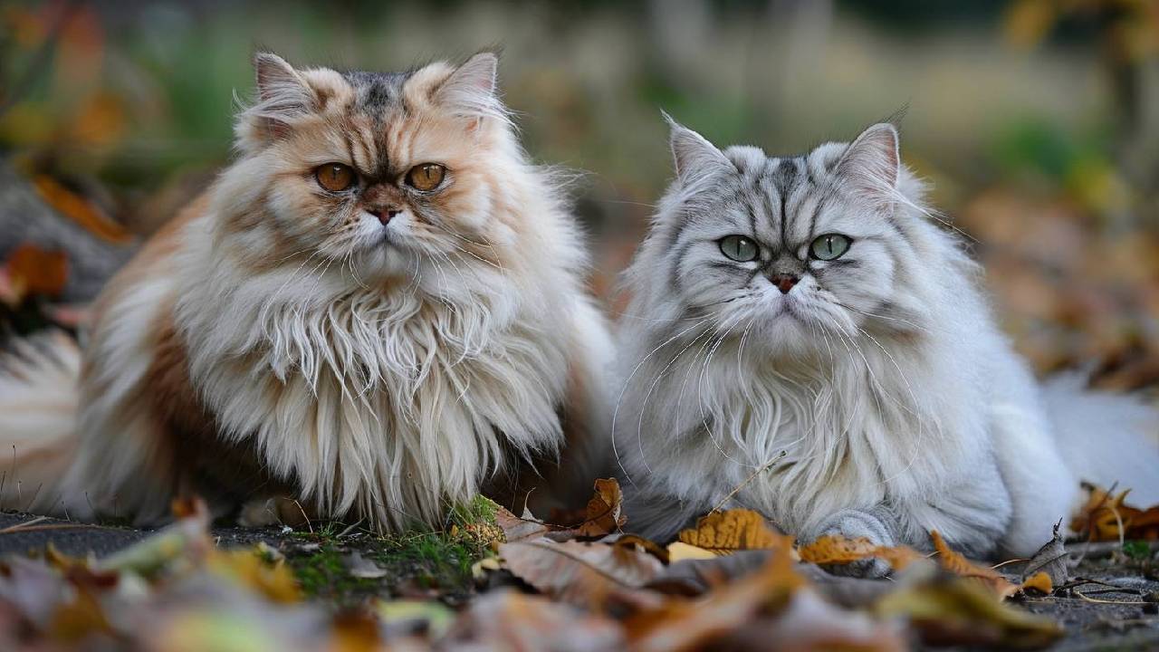 male and female persian cats breed
