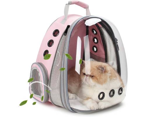 lollimeow bubble expandable cat backpack